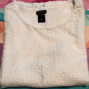 Ann Taylor eyelet lace top
